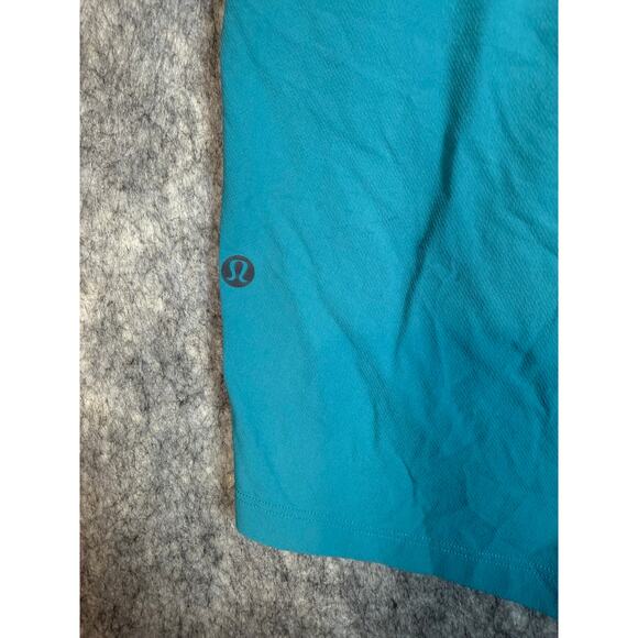 Lululemon Mens License To Train Medium Linerless Athletic Blue Zip Pocket Short - Picture 4 of 9